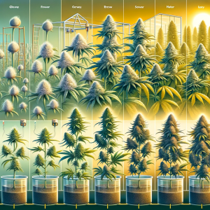 Cannabis Flowering Stages Photos