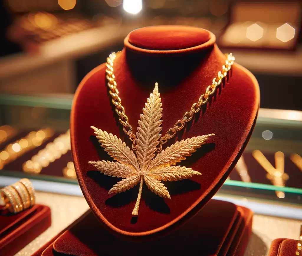 Cannabis Necklace